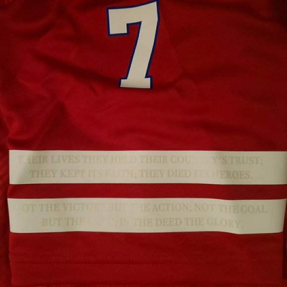 Adidas 7 Nebraska Husker Memorial Stadium 100th Anniversary Jersey Medium - Picture 5 of 16